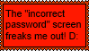 IncorrectPasswordStamp